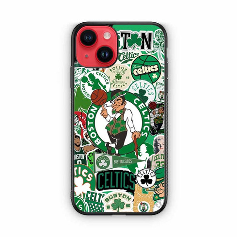 Boston Celtics Collage iPhone 14 Case