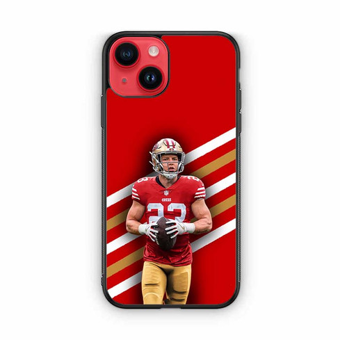 Christian McCaffrey San Francisco 49ers 01 iPhone 14 Case