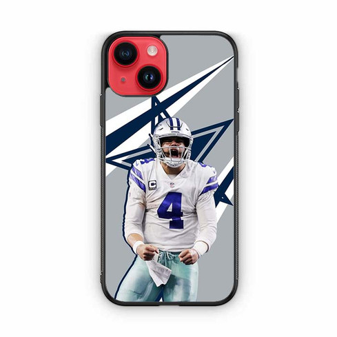 Dak Prescott Dallas Cowboys 03 iPhone 14 Case