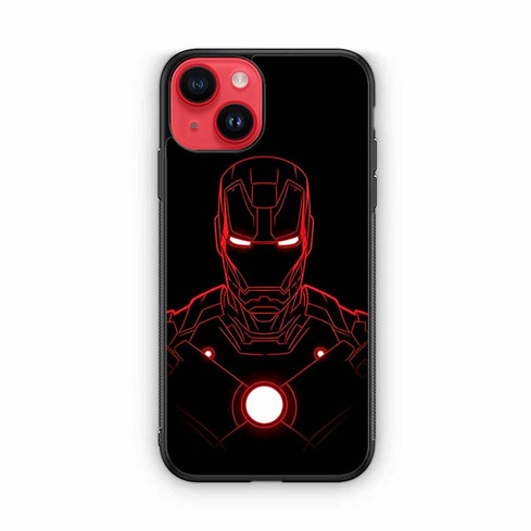 Iron Man Red Glow iPhone 14 Case