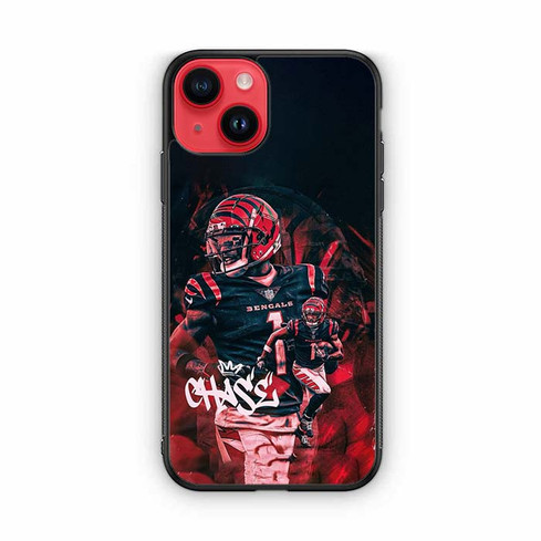 Jamarr Chase Cincinnati Bengals 01 iPhone 14 Case