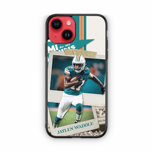 Jaylen Waddle Miami Dolphins 02 iPhone 14 Case