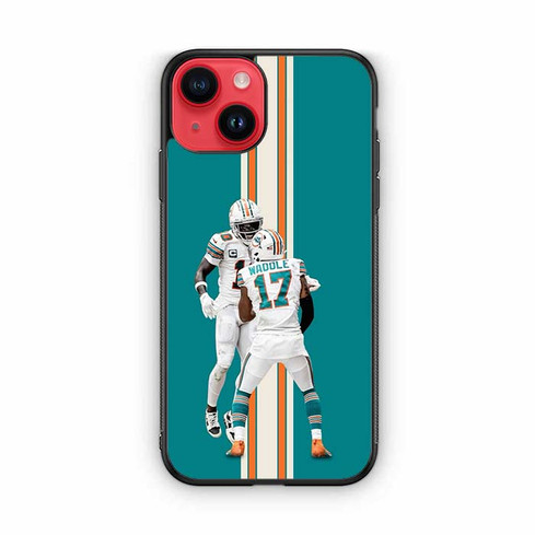 Jaylen Waddle Miami Dolphins 03 iPhone 14 Case