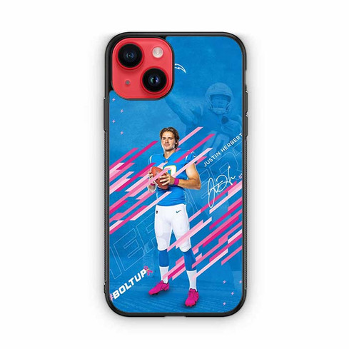 Justin Herbert Los Angeles Chargers 05 iPhone 14 Case