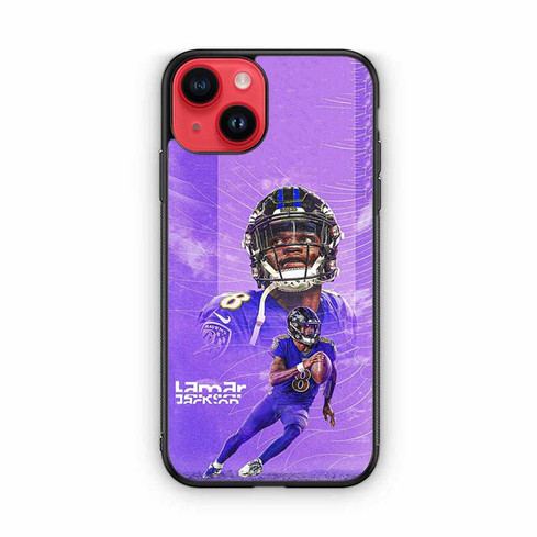 Lamar Jackson Baltimore Ravens 04 iPhone 14 Case