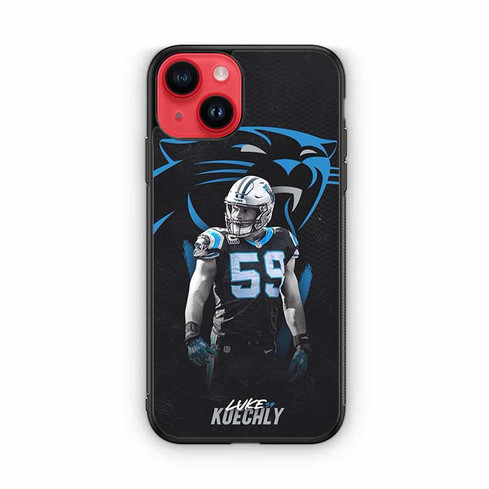 Luke Kuechly Carolina Panthers iPhone 14 Case