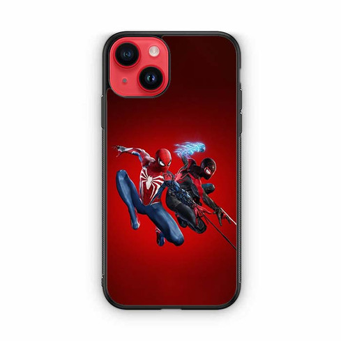 Marvels Spider Man 2 Peter Parker and Miles Morales iPhone 14 Case