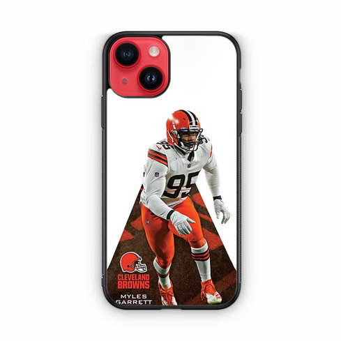 Myles Garrett Cleveland Browns 06 iPhone 14 Case
