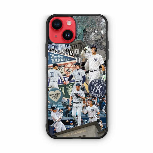 New York Yankees Aesthetic Collage iPhone 14 Case