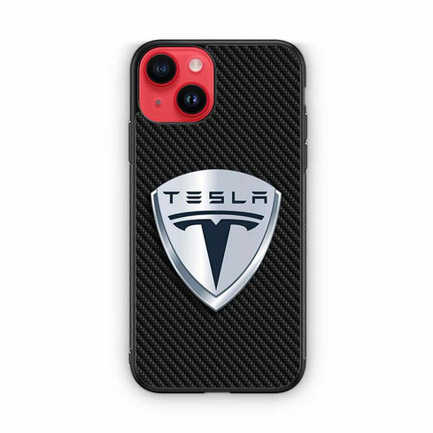 Tesla Carbon Shield iPhone 14 Case