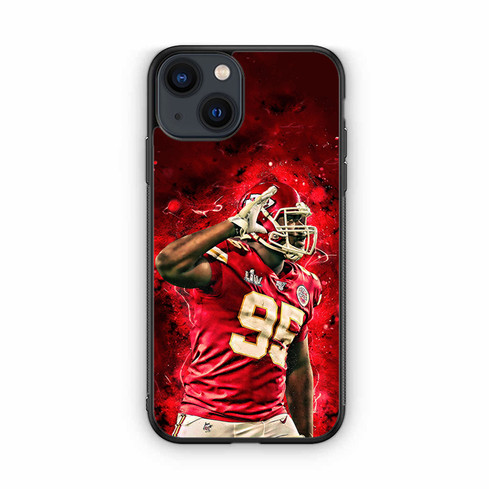Chris Jones Kansas City Chiefs 01 iPhone 13 Case