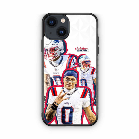 Christian Gonzalez New England Patriots 01 iPhone 13 Case