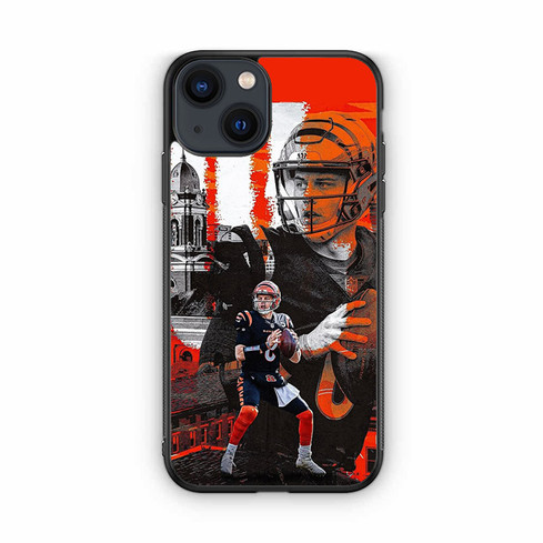 Cincinnati Bengals Quarterback Joe Burrow iPhone 13 Case