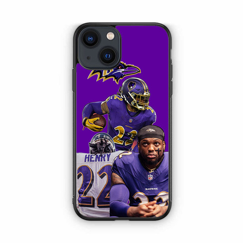 Derrick Henry Baltimore Ravens 01 iPhone 13 Case