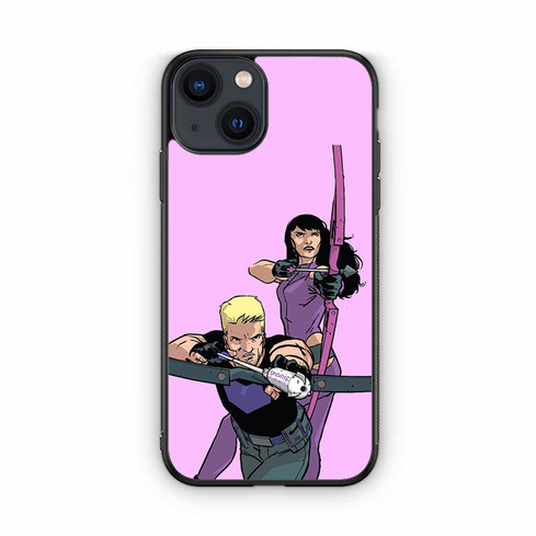 Hawkeye and Kate Bishop Comic iPhone 13 Case
