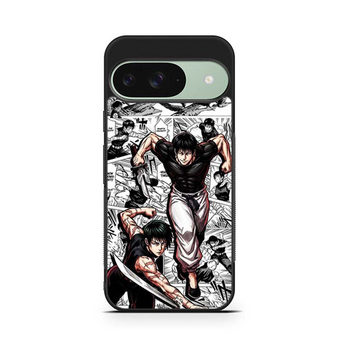 Jujutsu Kaisen Toji and Maki Zenin Google Pixel 9 Case