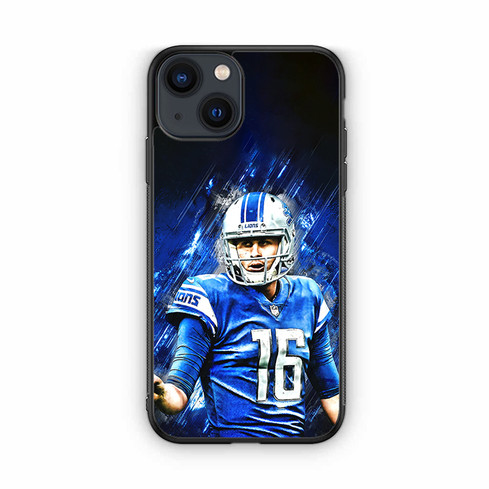 Jared Goff Detroit Lions 01 iPhone 13 Case