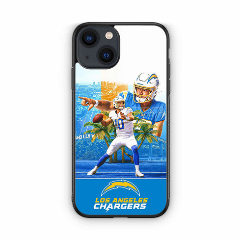 Justin Herbert Los Angeles Chargers 01 iPhone 13 Case