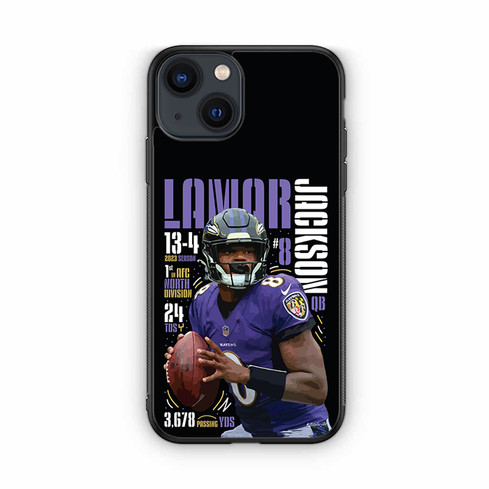Lamar Jackson Baltimore Ravens 03 iPhone 13 Case