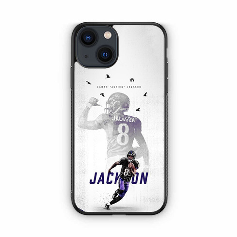 Lamar Jackson Baltimore Ravens 06 iPhone 13 Case