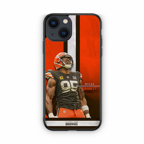Myles Garrett Cleveland Browns 05 iPhone 13 Case