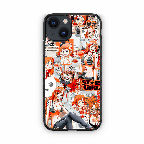Nami One Piece Series Collages iPhone 13 Case