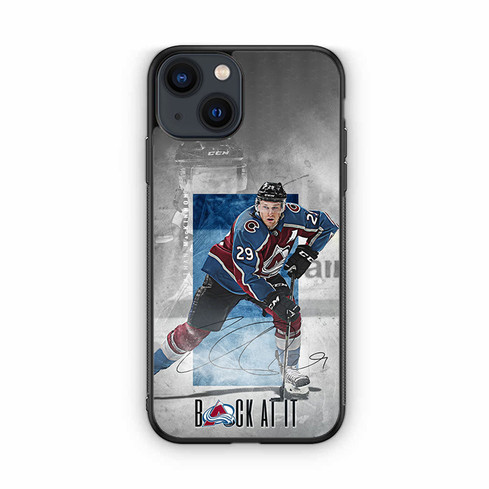 Nathan MacKinnon Colorado Avalanche iPhone 13 Case