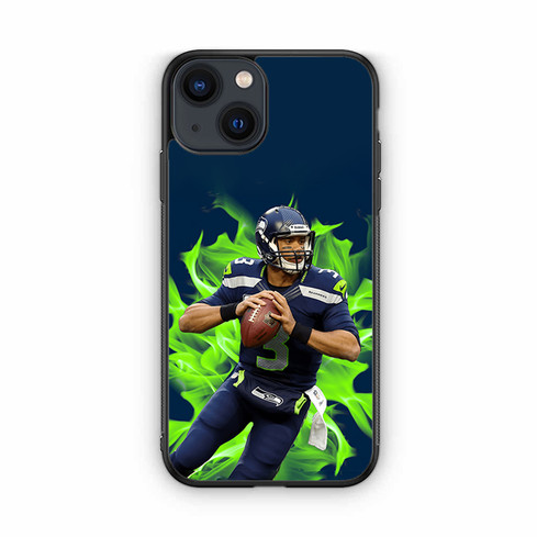 Russell Wilson Seattle Seahawks 01 iPhone 13 Case