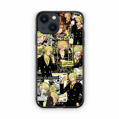 Sanji One Piece Series Collages iPhone 13 Case