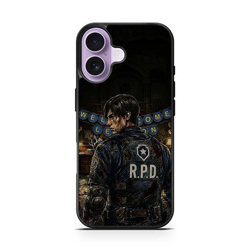 Resident Evil 2 Remake Welcome Leon iPhone 17 Case