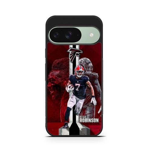 Bijan Robinson Atlanta Falcons 01 Google Pixel 9 Case