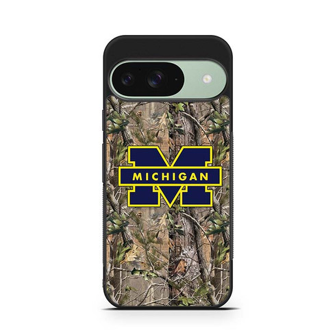 Michigan Wolverines Camouflage Google Pixel 9 Case