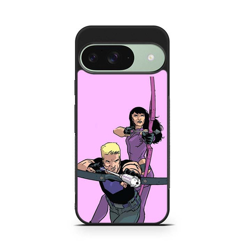 Hawkeye and Kate Bishop Comic Google Pixel 9 Case