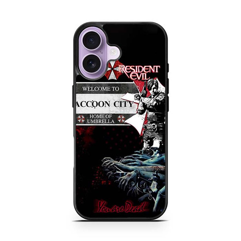 Resident Evil Home of Umbrella Collide iPhone 17 Case
