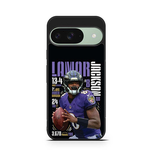 Lamar Jackson Baltimore Ravens 03 Google Pixel 9 Case