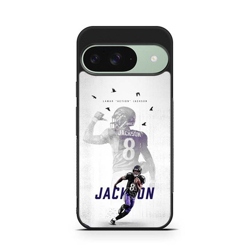 Lamar Jackson Baltimore Ravens 06 Google Pixel 9 Case