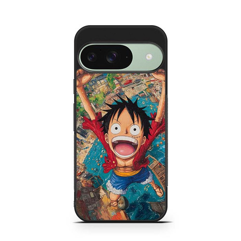 One Piece Luffy Grand Line Euphoria Google Pixel 9 Case