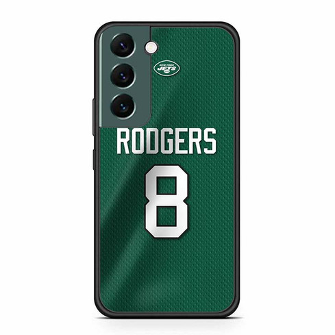 Aaron Rodgers New York Jets No 8 Samsung Galaxy S22 Case