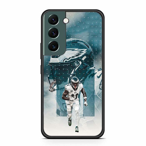 AJ Brown Philadelphia Eagles 02 Samsung Galaxy S22 Case