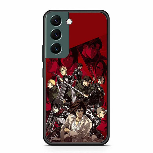 Attack on Titan Charge on Marley Samsung Galaxy S22 Case