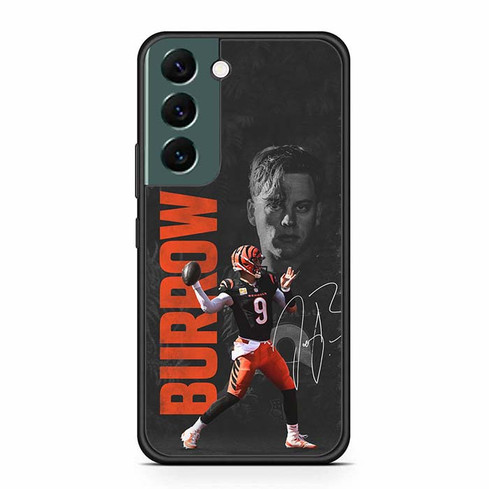 Burrow Cincinnati Bengals Samsung Galaxy S22 Case