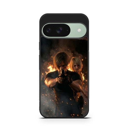 Resident Evil 4 Remake Leon and Ashley G Google Pixel 9 Case
