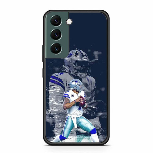 Dak Prescott Dallas Cowboys 02 Samsung Galaxy S22 Case