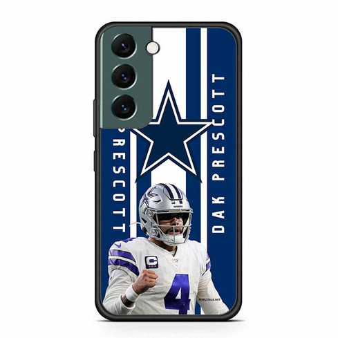 Dak Prescott Dallas Cowboys 04 Samsung Galaxy S22 Case