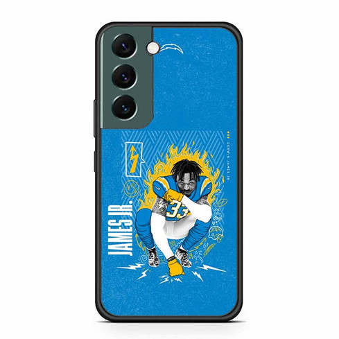 Derwin James Angeles Chargers 02 Samsung Galaxy S22 Case