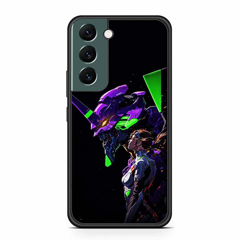 Evangelion Neon Resonance Samsung Galaxy S22 Case