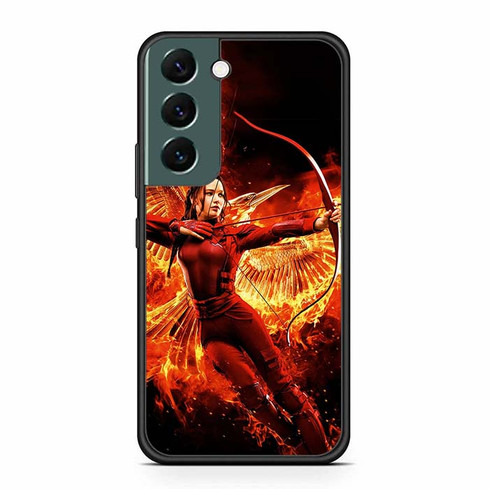 Hunger Games Katniss Everdeen Mockingjay Samsung Galaxy S22 Case