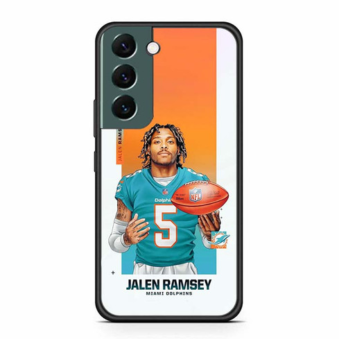 Jalen Ramsey Miami Dolphins 02 Samsung Galaxy S22 Case