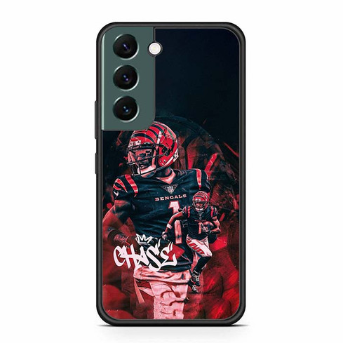 Jamarr Chase Cincinnati Bengals 01 Samsung Galaxy S22 Case