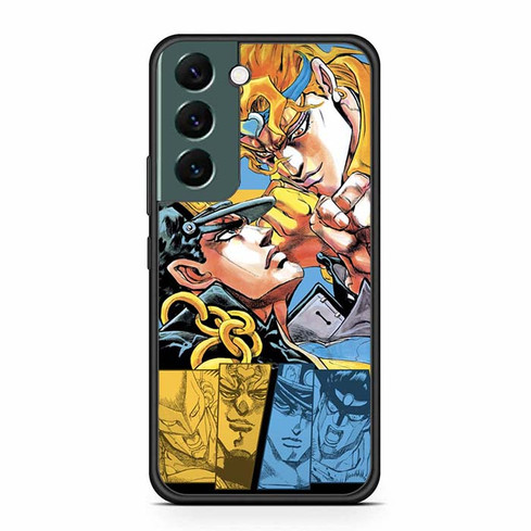 JoJos Bizarre Adventure Part 3 Stardust Crusaders Jotaro Kujo and Dio Samsung Galaxy S22 Case